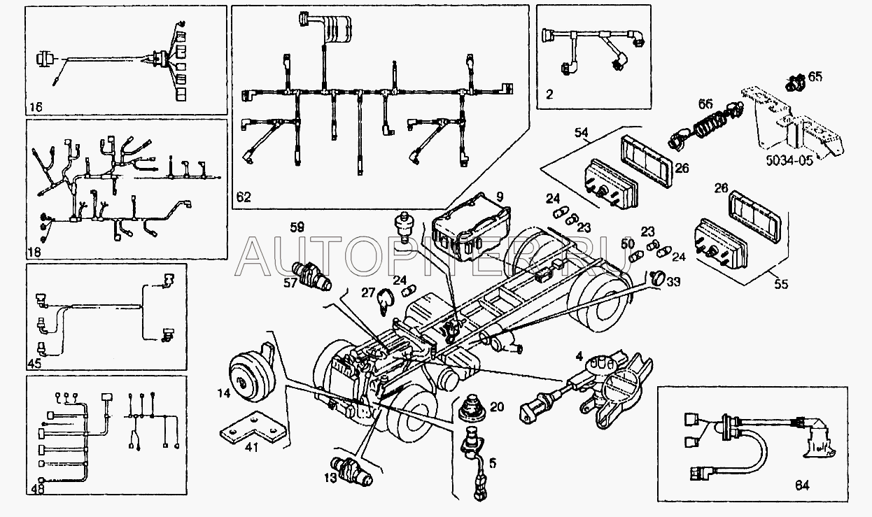 Фонарь задний, комбинированный [правый] 99463242 Iveco