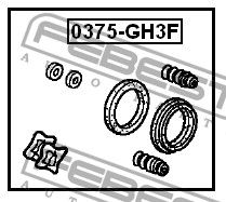 Ремкомплект 0375GH3F Febest