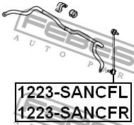 Стойка переднего стабилизатора правая для Hyundai ix55 2007-2013 1223SANCFR Febest