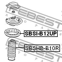 Пыльник заднего амортизатора SBSHBB10R Febest