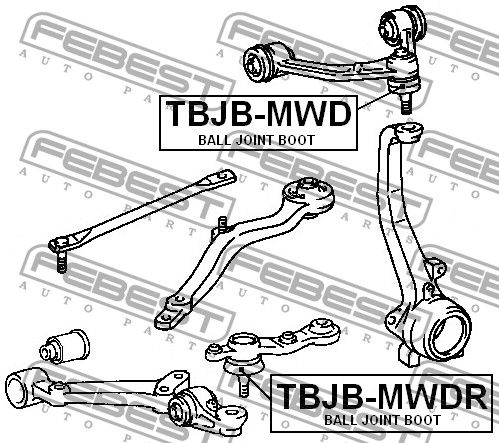 Ремкомплект TBJBMWD Febest