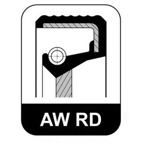 Уплотняющее кольцо, коленчатый вал; Уплотняющее кольцо, распределительный вал; Уплотнительное кольцо 504.483 Elring