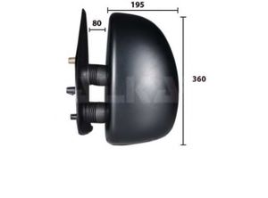 Зеркало правое электрическое для Citroen Jumper 244 2002-2006 9226921 Alkar