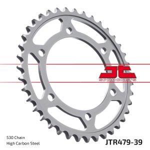 Звезда задняя (ведомая), (сталь) для 530 цепи, 39 зубьев (JT 479.39) 47939 Jt