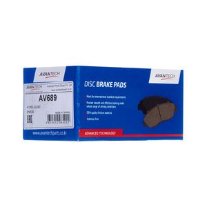 ТОРМОЗНЫЕ КОЛОДКИ AVANTECH av689 Avantech
