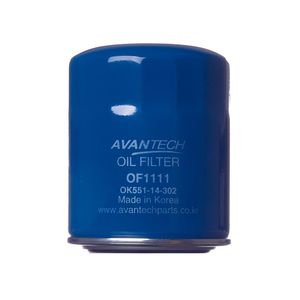 Фильтр масляный HYUNDAI/KIA BONGO/ELANTRA/SANTA FE/CERATO/CARENS 00- of1111 Avantech