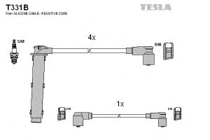 Комплект проводов зажигания T331B Tesla