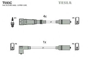 Комплект проводов зажигания T593C Tesla