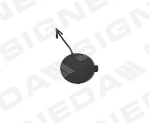 Заглушка крюка передняя VW POLO V 09 - pvw99057ca Signeda