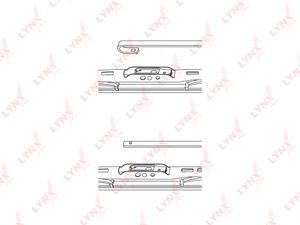 Щетка стеклоочистителя 425L Lynx