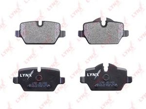 Колодки тормозные задние дисковые к-кт для Mini Countryman R60 2010-2016 bd1430 Lynx