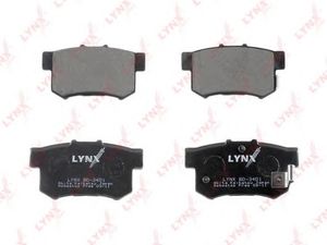 Колодки тормозные задние дисковые к-кт для Great Wall HOVER H6 2011-2017 bd3401 Lynx