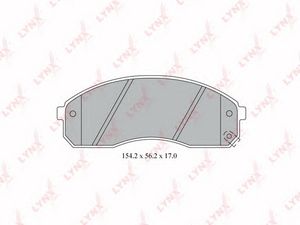 Комплект тормозных колодок BD4406 Lynx