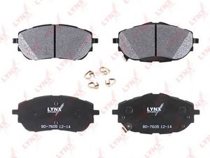 Комплект тормозных колодок BD7605 Lynx