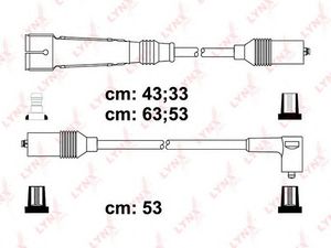 Провода высокого напряж. к-кт для VW Passat [B4] 1994-1996 spc8022 Lynx