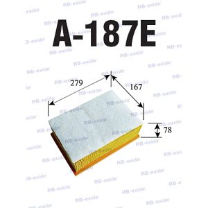 фильтр воздушный A-187E RABBIT C28160 A187E Rb-Exide