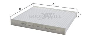 Фильтр салонный. ag337cf Goodwill