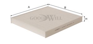 Фильтр, воздух во внутренном пространстве AG 384 CFC Goodwill