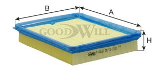 Фильтр воздушный. AG611 Goodwill