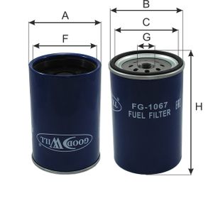 Фильтр топливный fg1067 Goodwill