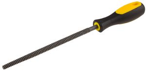 Рашпиль STAYER "PROFI" круглый, двухкомпонентная рукоятка, № 2, 200мм 16635202 Stayer