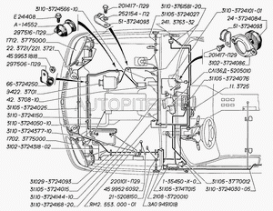 Привод стартера ЗМЗ-406 Херсон 42.3708-10 42370810 Газ