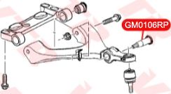 Сайлентблок нижнего рычага для Chevrolet Trail Blazer 2001-2010 GM0106RP Vtr
