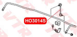 ТЯГА СТАБИЛИЗАТОРА ЗАДНЕЙ ПОДВЕСКИ, ПРАВАЯ HO3014S Vtr