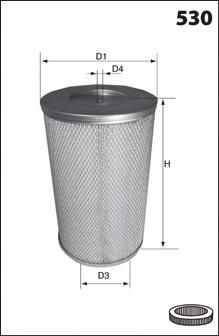 Воздушный фильтр EL3754 Mecafilter