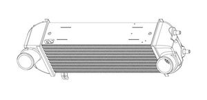 ОНВ (радиатор интеркулера) для а/м Kia Sorento (09-)/Hyundai Santa Fe (12-) 2.2CRDi (LRIC 082F0) lric082f0 Luzar
