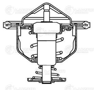 Термостат для а/м Chery Amulet (03-)/Tiggo (06-)/Fora (06-) (87°С) (термоэл.) (LT 3001) LT3001 Luzar
