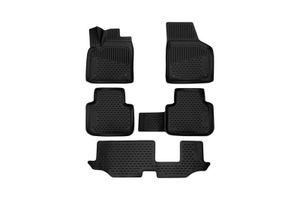 КОВРИКИ 3D В САЛОН VW TERAMONT/ATLAS, 2017-, КРОСС., (ЕВРОПА), 5 ШТ. (П element3d5158210k Autofamily