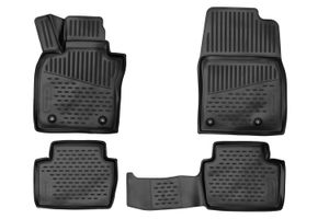 Коврики 3D в салон полиуретан 4 шт. element3da0n020210k Autofamily