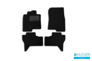 Коврики в салон Klever Premium MITSUBISHI Pajero IV 2006->, внед., 4 шт. (текстиль) klever03351622110kh Autofamily