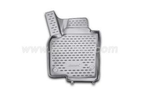 Комплект резиновых ковриков 3D в салон VW Tiguan 10/2007-2016, полиуретан  nlc3d5121210kh Autofamily