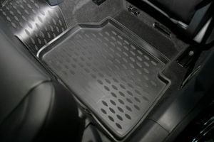 Комплект резиновых ковриков 3D в салон VW Tiguan 10/2007-2016, полиуретан  nlc3d5121210kh Autofamily