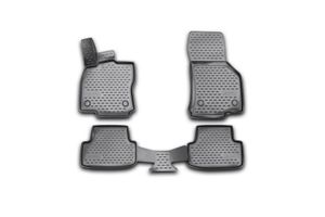 Комплект резиновых ковриков 3D в салон VW Golf VII, 2013-> полиуретан  nlc3d5144210k Autofamily