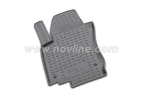 Комплект резиновых ковриков в салон VW Golf Plus 12/2004->, полиуретан  nlc5116210 Autofamily