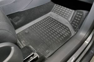 Комплект резиновых ковриков в салон VW Golf Plus 12/2004->, полиуретан  nlc5116210 Autofamily