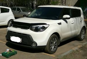 Дефлектор капота темный KIA SOUL, 2014 nldskisou1412 Autofamily