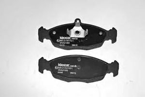 Комплект тормозных колодок, дисковый тормоз 24812z Klaxcar France