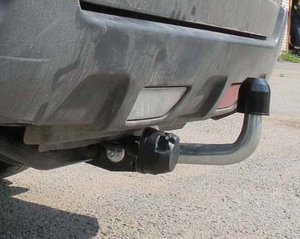 Фаркоп с оцинк. шаром Nissan X-Trail T31 2007-2015 крепление шара на двух болтах 91402a Motodor