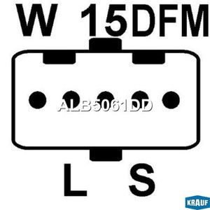 Запчасть alb5061dd Krauf