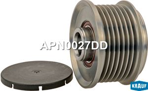 Шкив обгонный генератора TOYOTAAvensis 2.0 D-4D(T25)[1AD-FTV]03.2006- TOYOTAAvensis 2.0 Diesel APN0027DD Krauf