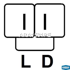 Регулятор напряжения ara1531pe Krauf