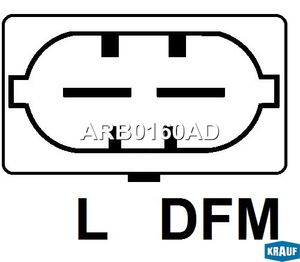 Реле-регулятор ARB0160AD Krauf