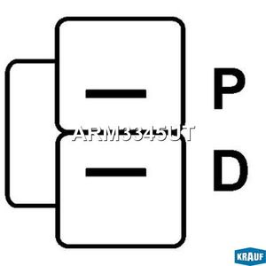 Регулятор генератора ARM3345UT Krauf