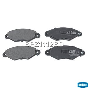 Колодкитормозныедисковые BPZ1112BD Krauf Колодкитормозныедисковые BPZ1112BD Krauf