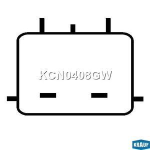 Компрессор кондиционера KCN0408GW Krauf
