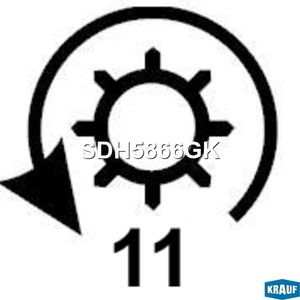 Бендикс стартера ISUZU NKR (L=115.5) 8970256710 SDH5866GK Krauf